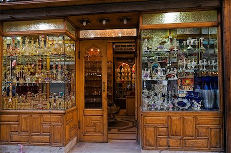 egyptian shops - Bazaar at Khan Al-Khalili, Cairo, Egypt Stock Photo - Rights-Managed, Code: 700-02046819