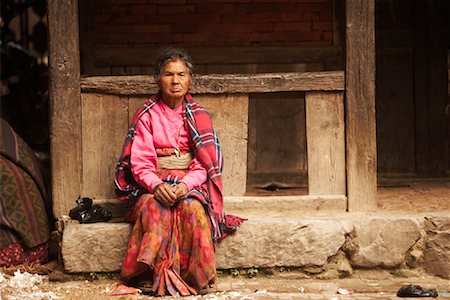 simsearch:700-02047006,k - Woman Sitting on Ledge, Kathmandu, Nepal Stock Photo - Rights-Managed, Code: 700-02047014