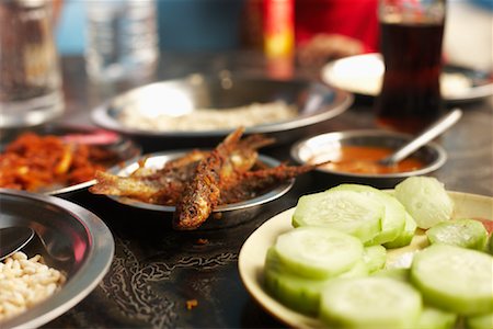 Food on Table, Kathmandu, Nepal Stock Photo - Rights-Managed, Code: 700-02047012