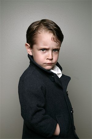 Portrait of Boy in Jacket Stock Photo - Rights-Managed, Code: 700-02056626
