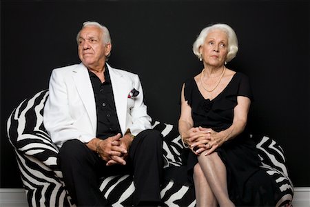 Portrait of Senior Couple Stock Photo - Rights-Managed, Code: 700-02063356