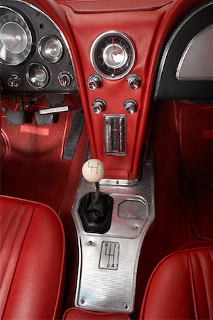 Intérieur de 1963 Corvette Stingray Photographie de stock - Rights-Managed, Code: 700-02063930