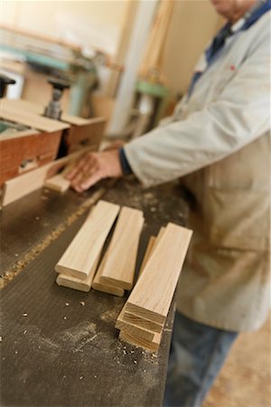 Carpenter in Workshop Stock Photo - Rights-Managed, Code: 700-02071120
