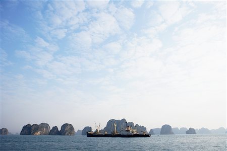 famous nature in asia - Rock Formations, Ha Long Bay, Vietnam Stock Photo - Rights-Managed, Code: 700-02071194