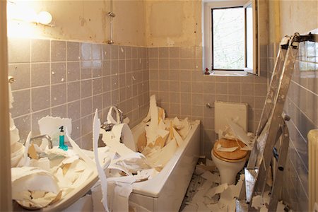 Bathroom Renovation Stock Photo - Rights-Managed, Code: 700-02071334