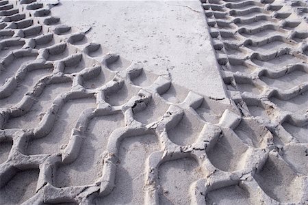 Tire Tracks in Sand Stock Photo - Rights-Managed, Code: 700-02071358