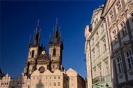 simsearch:700-05642406,k - Église de Tyn, Old Town Square, Prague, République tchèque Photographie de stock - Rights-Managed, Code: 700-02080066
