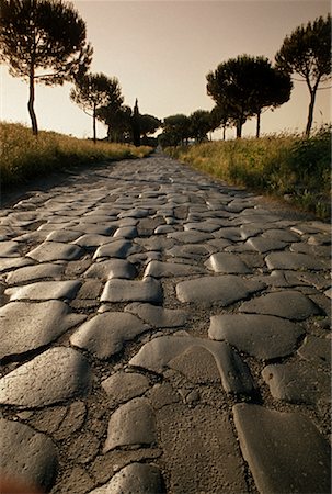 Appian Way, Rome, Italy Stock Photo - Rights-Managed, Code: 700-02080102