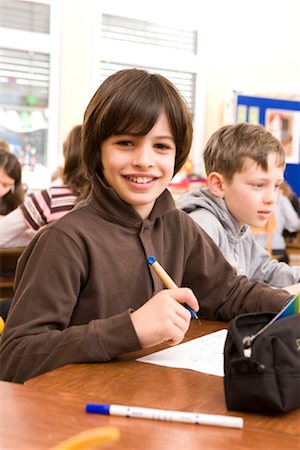 simsearch:700-03445041,k - Children in Classroom Stock Photo - Rights-Managed, Code: 700-02080307