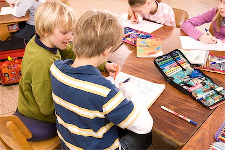 simsearch:700-01954522,k - Children in Classroom Stock Photo - Rights-Managed, Code: 700-02080302