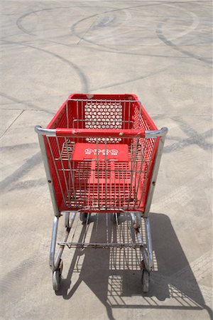 skid marks - Shopping Cart, Kralendijk, Bonaire, Netherlands Antilles Stock Photo - Rights-Managed, Code: 700-02080414