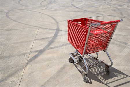 skid marks - Shopping Cart, Kralendijk, Bonaire, Netherlands Antilles Stock Photo - Rights-Managed, Code: 700-02080413