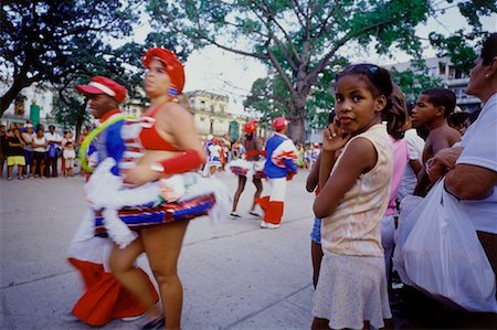 pictures of caribbean costume - Street Festival, Havana, Cuba Stock Photo - Rights-Managed, Code: 700-02080968