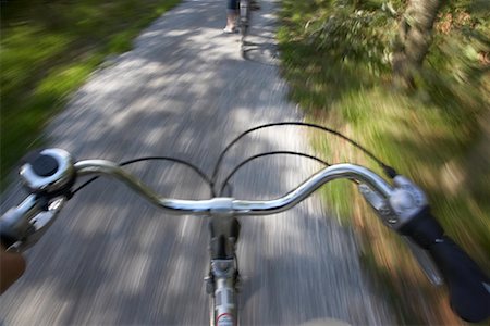 Bike Rider's Perspective Stock Photo - Rights-Managed, Code: 700-02129109