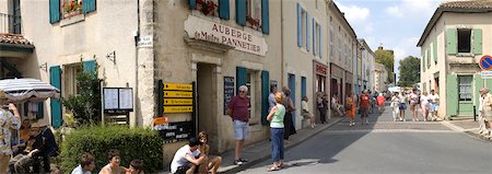 People Waiting for Summer Procession, Vouvant, France Stock Photo - Rights-Managed, Code: 700-02121567