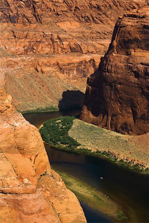 Horseshoe Bend, Colorado River, Arizona, USA Stock Photo - Rights-Managed, Code: 700-02175746