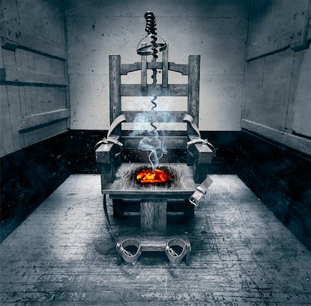 Electric Chair Stock Photo - Rights-Managed, Code: 700-02200366