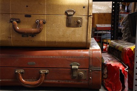 Close-up of Suitcases Stock Photo - Rights-Managed, Code: 700-02200573