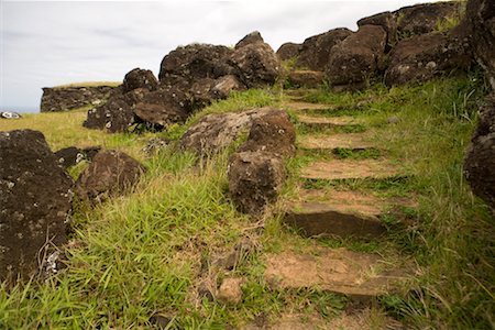 simsearch:700-05810218,k - Orongo, Easter Island, Chile Stock Photo - Rights-Managed, Code: 700-02217115
