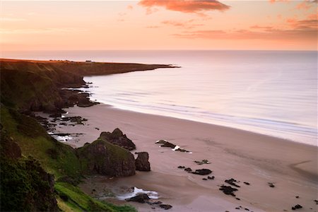simsearch:700-01538925,k - Overview of Coastal Cliffs at Dawn, St Cyrus National Nature Reserve, Montrose Bay, Scotland Stock Photo - Rights-Managed, Code: 700-02217233