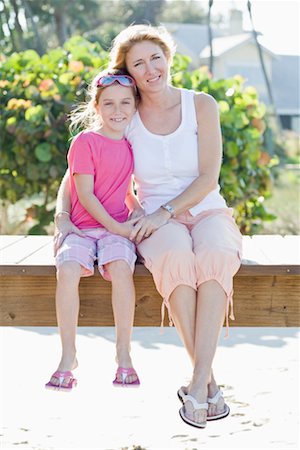 Portrait of Mother and Daughter Stock Photo - Rights-Managed, Code: 700-02231960