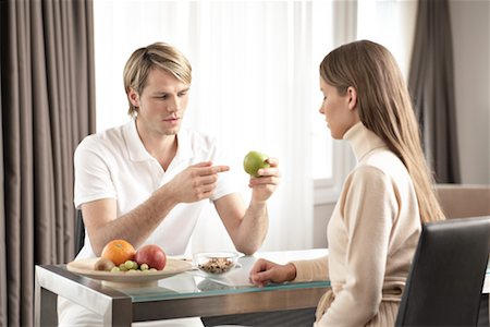Nutritionist With Client Stock Photo - Rights-Managed, Code: 700-02244975
