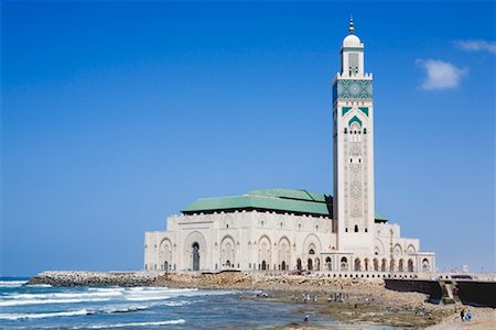 Hassan II Mosque, Casablanca, Morocco Stock Photo - Rights-Managed, Code: 700-02245137