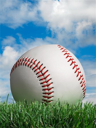 Close-up of Baseball Stock Photo - Rights-Managed, Code: 700-02264961