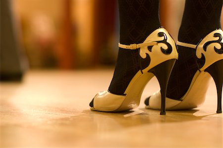 stocking feet - Close-Up of Dancer's Shoes, Portland, Oregon Stock Photo - Rights-Managed, Code: 700-02265187