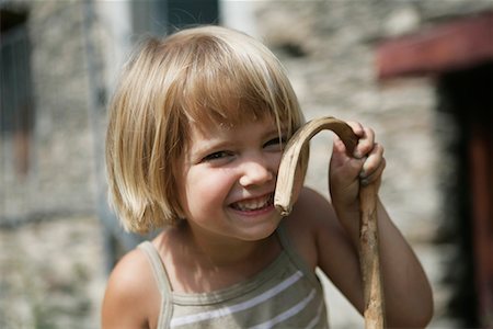 simsearch:700-02586125,k - Girl with Walking Stick, Italy Stock Photo - Rights-Managed, Code: 700-02265516