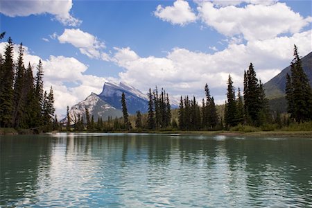 Bow River in Banff National Park, Alberta, Canada Stock Photo - Rights-Managed, Code: 700-02260093