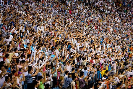 south korean (male) - Crowd at Baseball Game, Jamsil Baseball Stadium, Seoul, South Korea Stock Photo - Rights-Managed, Code: 700-02289716