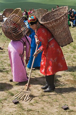 simsearch:700-02263895,k - Femmes ramassant des pierres dans les concours, Naadam Festival, Mongolie intérieure, Chine Photographie de stock - Rights-Managed, Code: 700-02289787
