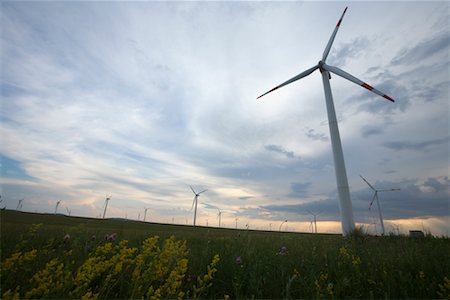 Wind Farm in Abaga Banner, Ximeng Huitengha, Xilinhot, Inner Mongolia, China Stock Photo - Rights-Managed, Code: 700-02289799