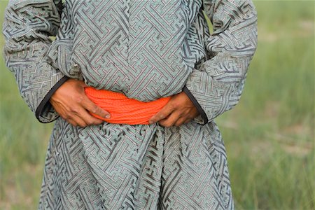 Horseman Wearing Traditional Clothing, Inner Mongolia, China Stock Photo - Rights-Managed, Code: 700-02314932