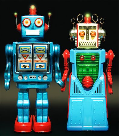 robots - Robot Couple Stock Photo - Rights-Managed, Code: 700-02316025