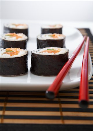peter reali - Close-up of Sushi Stock Photo - Rights-Managed, Code: 700-02347856
