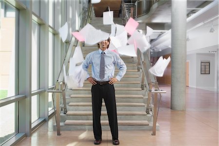 person overwhelmed stresss - Businessman Throwing Papers Up in the Air Stock Photo - Rights-Managed, Code: 700-02348554