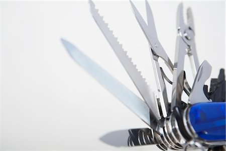 Still Life of Swiss Army Knife Stock Photo - Rights-Managed, Code: 700-02349025