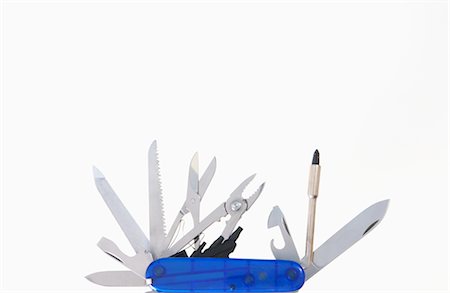 Still Life of Swiss Army Knife Stock Photo - Rights-Managed, Code: 700-02349023