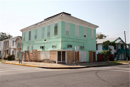 Exterior of House, Galveston, Texas, USA Stock Photo - Rights-Managed, Code: 700-02376832