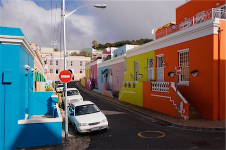 south africa street - Street Scene, Bo Kaap, Cape Malay, Cape Town, Western Cape, South Africa Stock Photo - Rights-Managed, Code: 700-02377266