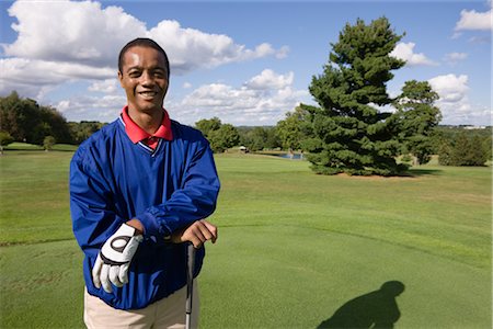 Portrait of Golfer Stock Photo - Rights-Managed, Code: 700-02377745