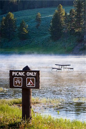 rules - Yellowstone River, Yellowstone National Park, Wyoming, USA Stock Photo - Rights-Managed, Code: 700-02371217