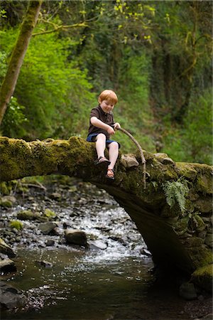 photos of little boy fishing - Boy Pretending to Fish, Portland, Oregon, USA Stock Photo - Rights-Managed, Code: 700-02386205