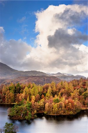 Autumn, Tarn Hows, Lake District, Cumbria, England Stock Photo - Rights-Managed, Code: 700-02428461