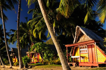 paradise (place of bliss) - Beach at Hauru Point, Moorea, Society Islands, French Polynesia South Pacific Stock Photo - Rights-Managed, Code: 700-02429249