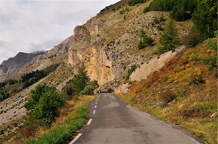 rocky road - Road, Alpes Maritimes, Provence-Alpes-Cote d'Azur, France Stock Photo - Rights-Managed, Code: 700-02593942