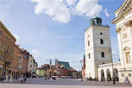 St Anne's Church, Krakowskie Przedmiescie, Old Town, Warsaw, Poland Stock Photo - Rights-Managed, Code: 700-02633772