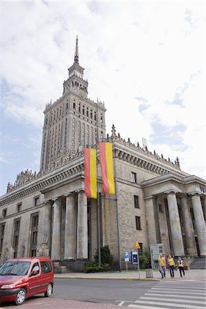 Palace of Culture and Science, Warsaw, Poland Stock Photo - Rights-Managed, Code: 700-02633795